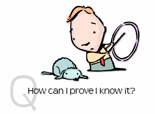 The Rapid E-Learning Blog: How can I prove I know it?