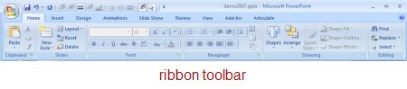 The Rapid E-Learning Blog - PowerPoint ribbon toolbar