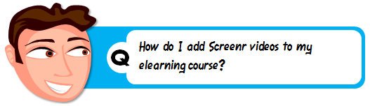 The Rapid E-Learning Blog - How do I add Screenr vidoes to my elearning