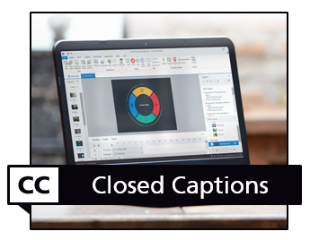 closed captions in Storyline