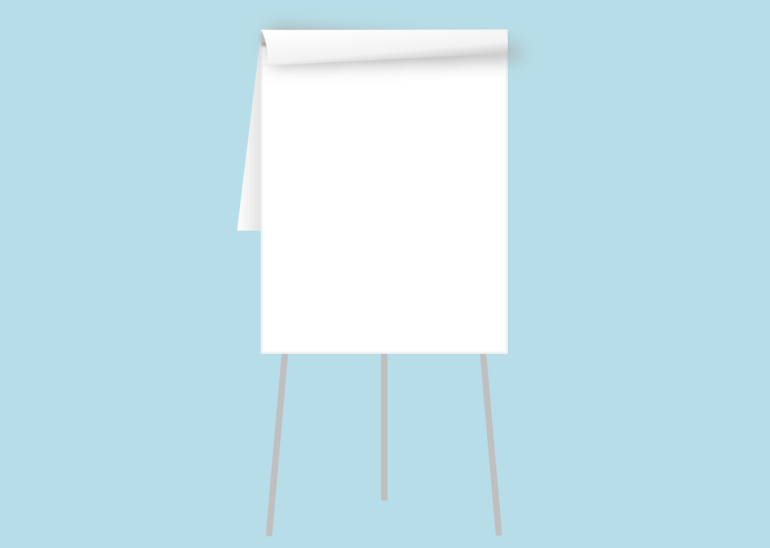 Wie erstelle ich eine Flipchart-Grafik in PowerPoint