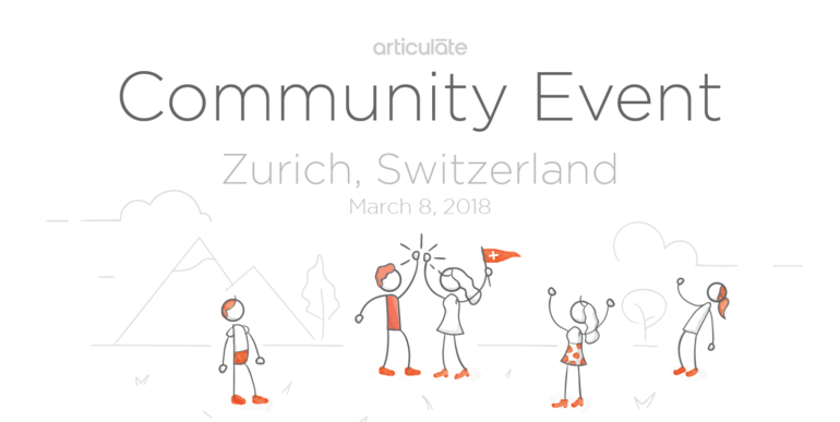 Articulate Community Event Zurich 2018