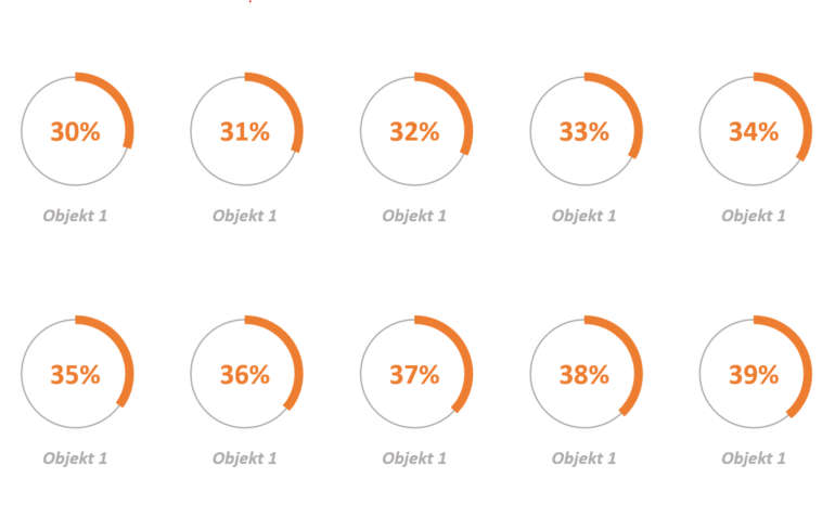 Powerpoint Moderne Kreisdiagramme Articulate