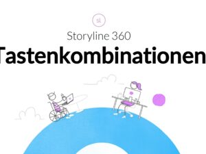 Tastenkombinationen für Storyline 360