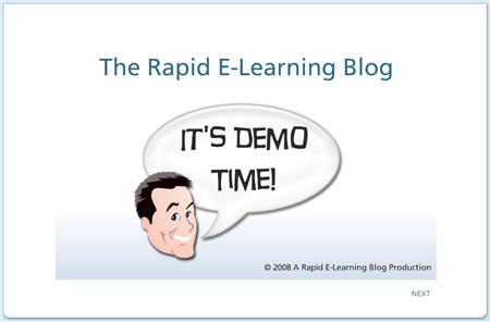 The Rapid E-Learning Blog - Web object demo