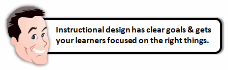 The Rapid E-Learning Blog - Instructional design has clear goals and gets you learners focused on the right things.