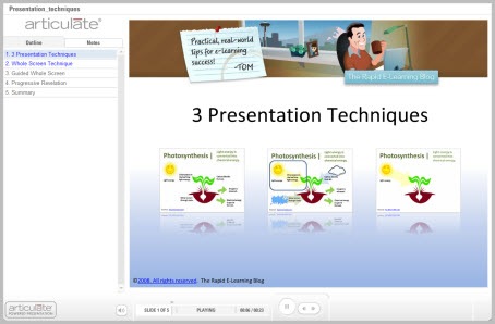 The Rapid E-Learning Blog: Presentation Techniques Tutorial