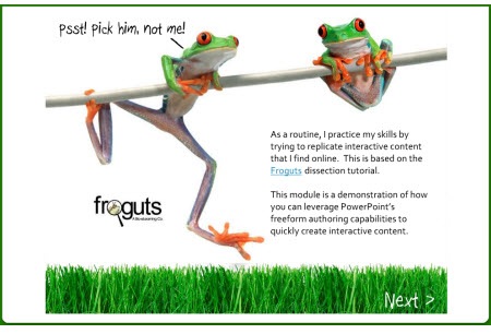 The Rapid E-Learning Blog: Fruguts recreated in PowerPoint