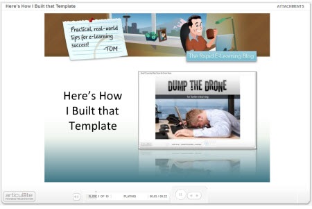 The Rapid E-Learning Blog - PowerPoint template tutorial