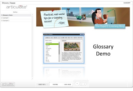 The Rapid E-Learning Blog: Use Articulate Engage glossary interaction