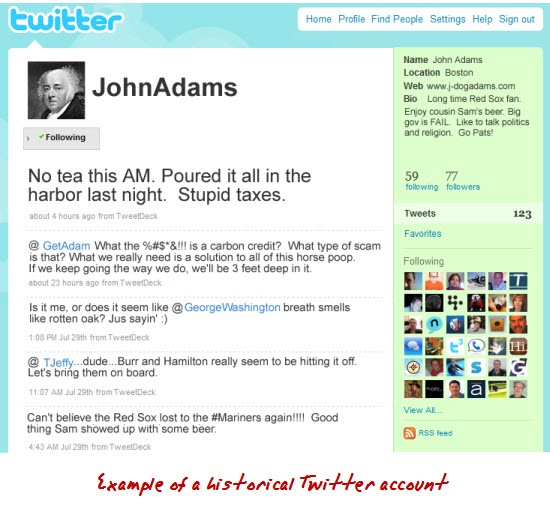 The Rapid E-Learning Blog - John Adams Twitter page