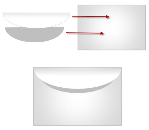 The Rapid E-Learning Blog - Use PowerPoint shapes to create the flap.