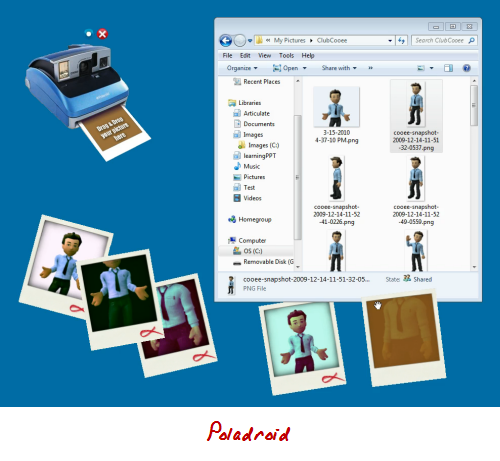 Articulate Rapid E-Learning Blog - tips and tricks to build online courses example Poladroid