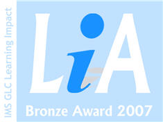 IMS Learning Impact Awards Bronze 2007