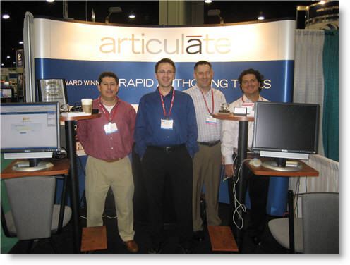 Articulate Team at ASTD 2007