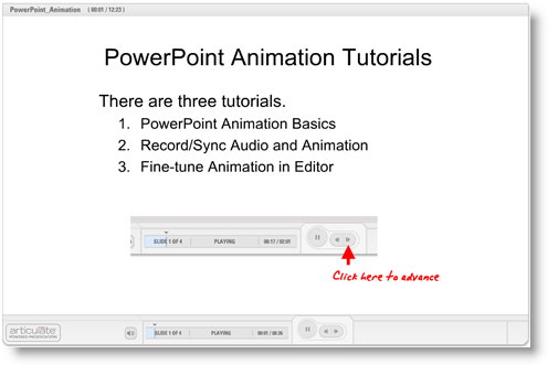 Articulate 101: Add Animations to Your Next E-Learning Course - Word of  Mouth Blog - Articulate