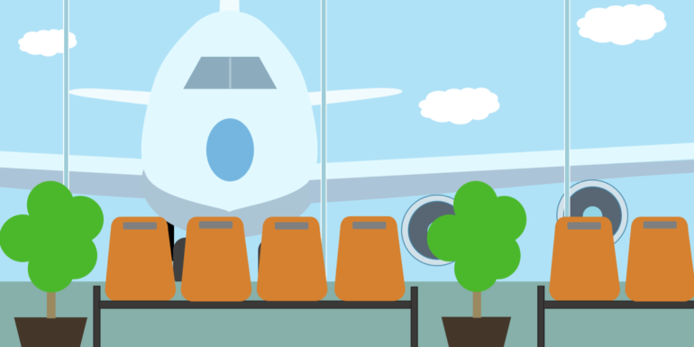 Illustrations Flat Design Gratuites Sur Le Theme De L Aeroport Articulate