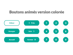 Storyline : lot de boutons animés