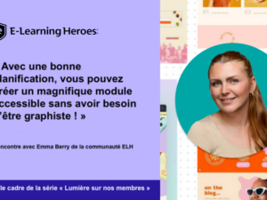 Rencontre : préparer et planifier votre conception visuelle pour Articulate Rise
