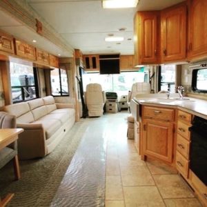 Before renovation image in the RV