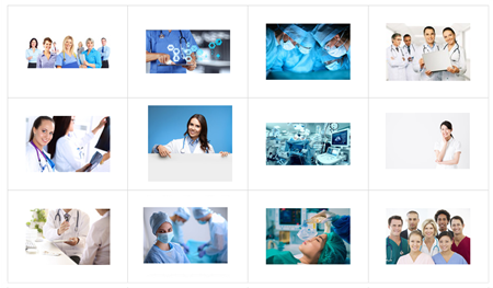 medical e-learning characters