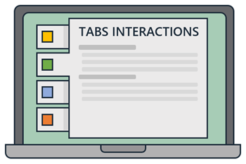 tabs interaction post