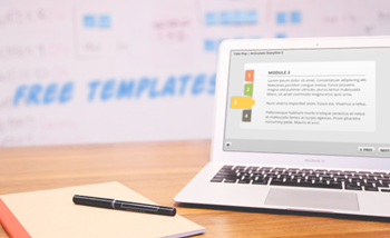 free templates for PowerPoint and e-learning 