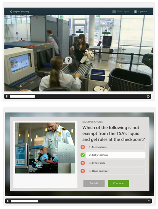 interactive video for e-learning example 2