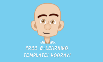free e-learning PowerPoint template