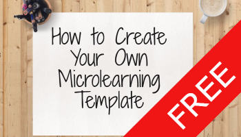 free microlearning template