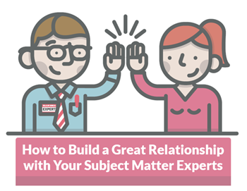 subject matter experts relationship