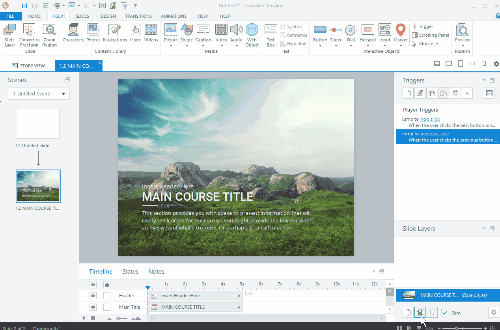 Articulate Storyline 360 stock images