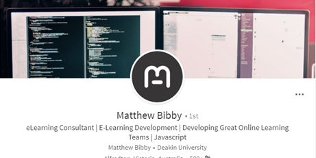 e-learning developers matthew bibby