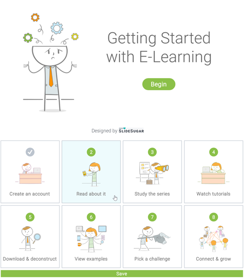 get started with e-learning