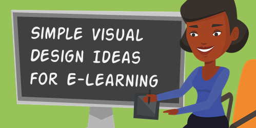 visual design for e-learning tips