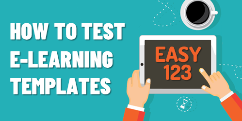 test e-learning templates