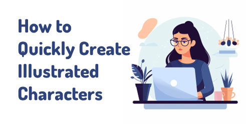 how to quickly create illustrated characters with AI